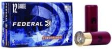 Federal F12700 Power-Shok 12 Gauge 2.75 9 Pellets 00 Buck Shot 5 Bx