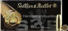 Sellier & Bellot Sb9Subb Handgun 9Mm Luger Subsonic 150 Gr Full Metal Jacket (Fmj) 50 Bx