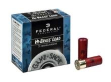 Federal H20475 Game-Shok Upland 20 Gauge 2.75 1 Oz 7.5 Shot 25 Bx