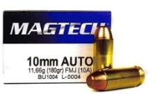 Magtech 10A Range/Training 10Mm Auto 180 Gr Full Metal Jacket (Fmj) 50 Bx