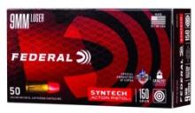 Federal Ae9Sjap1 American Eagle 9Mm Luger 150 Gr Total Syntech Jacket Flat Nose (Tsjfn) 50 Bx