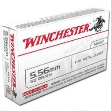 Winchester Ammo Q3131Ky Usa 5.56X45Mm Nato 55 Gr Full Metal Jacket Lead Core (Fmjlc) 20 Bx