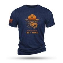 Nine Line 2A Bear Navy Triblend T-Shirt/ XLarge