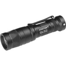 AVIATOR, 3 VOLT, DUAL OUTPUT 5/250 LU WHITE LIGHT, 633mW RED LIGHT, ALUM BLACK TYPE III ANO, Z68