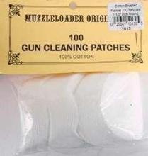 M-LOADER ORIGINAL COTTON PATCH .45-.58 CLEANING 100PK