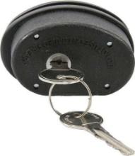Firearm Safety Devices TL3050RKD Trigger Lock Keyed Black Rubber w/Metal Lock