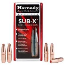 Hornady 30730 Sub-X 30 Cal .308 190 gr Subsonic-eXpanding 100 Per Box
