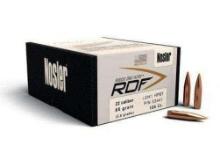 Nosler 53441 RDF .22 Cal .224 85 gr Hollow Point Boat Tail (HPBT) 100 Per Box