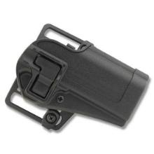 Blackhawk 410542BKR Serpa CQC Concealment Black Matte Polymer OWB 1911 Commander Right Hand