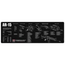 TekMat TEKR36AR15 Original Cleaning Mat AR-15 Parts Diagram 12 x 36 Black