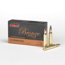 Pmc 223Sp Bronze 223 Rem 55 Gr Pointed Soft Point (Psp) 20 Bx