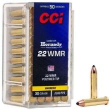 Cci 0073 Varmint 22 Mag 30 Gr V-Max Polymer Tip 50 Bx