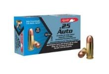 Aguila 1E252110 Pistol 25 ACP 50 gr Full Metal Jacket (FMJ) 50 Bx