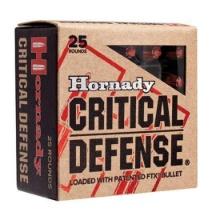 Hornady 91000 Critical Defense 9X18 Makarov 95 Gr Flex Tip Expanding 25 Bx