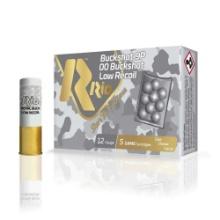 Rio Ammunition Rblr129 Royal Buck Low Recoil 12 Gauge 2.75 Buckshot 9 Pellets 00 Buck Shot 5 Bx