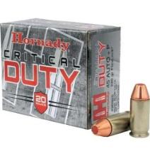 Hornady 90926 Critical Duty 45 Acp +P 220 Gr Flexlock 20 Bx