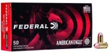 Federal Ae380Ap American Eagle 380 Acp 95 Gr Full Metal Jacket (Fmj) 50 Bx