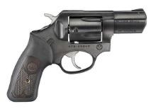 Ruger - SP101 - .357 Mag - 2.25 5 Round Black Rubber w/Wood Insert Grip Blued