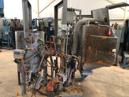 Steel blast unit