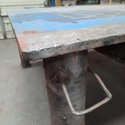 Heavy duty work table.
