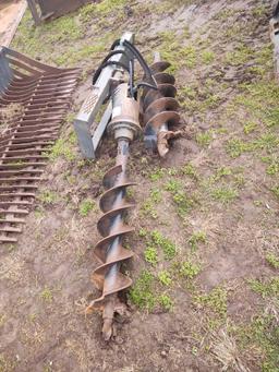 2...9" auger with rock tip