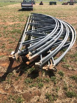 10... 30FT Galvanized Building Rafters Great shape.