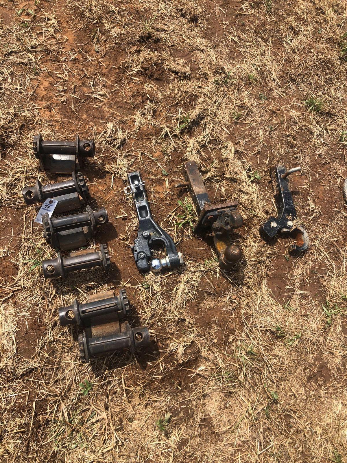 3-RECEIVER HITCHES 6-RATCHET STRAP ROLLERS