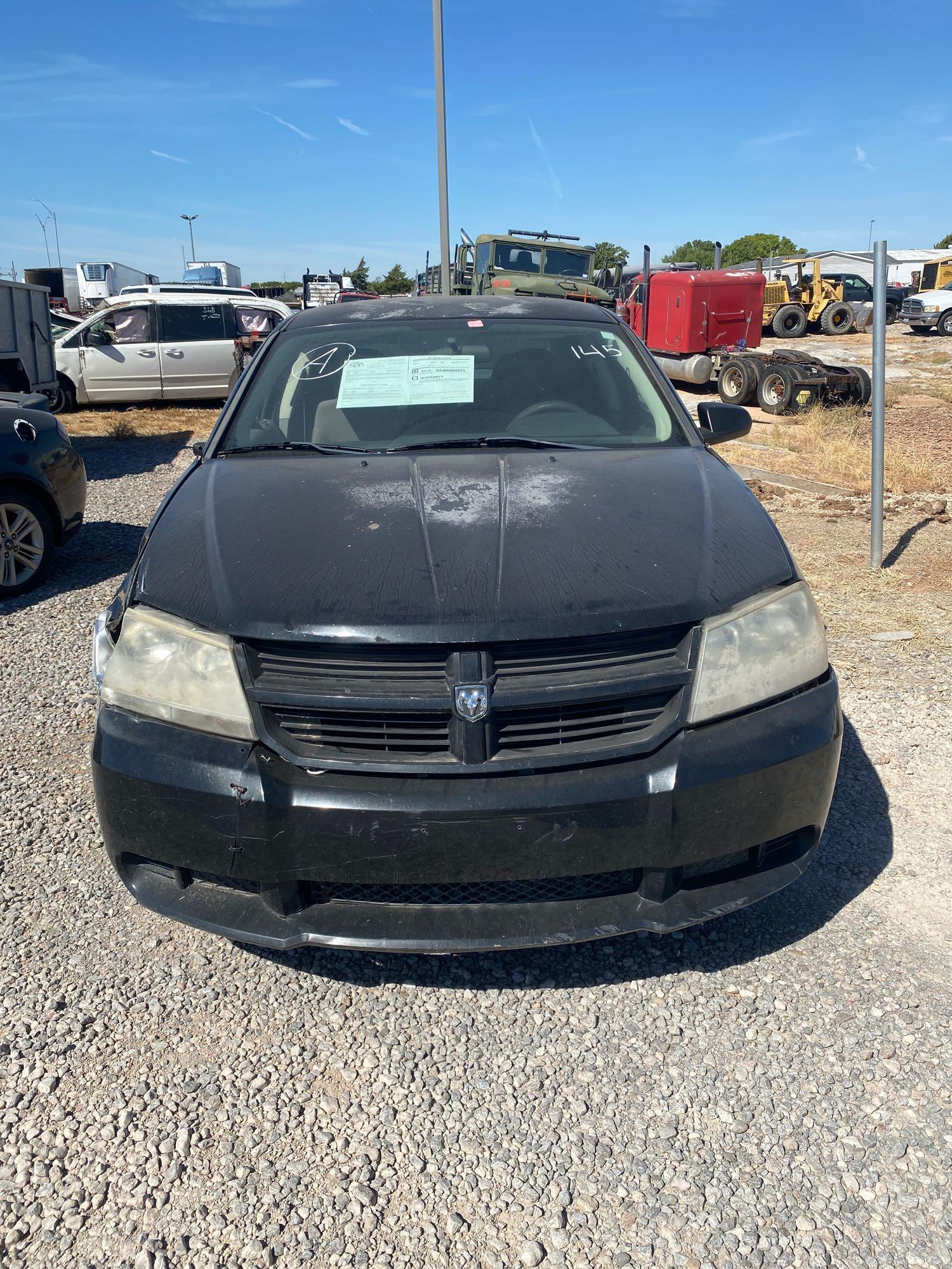 2008 Dodge Avenger Passenger Car, VIN # 1b3lc46k18n266521