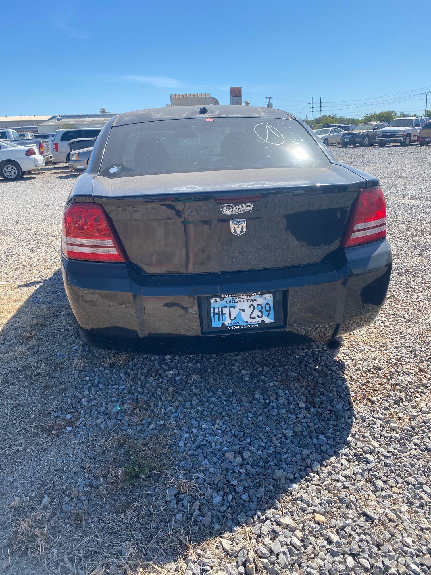 2008 Dodge Avenger Passenger Car, VIN # 1b3lc46k18n266521