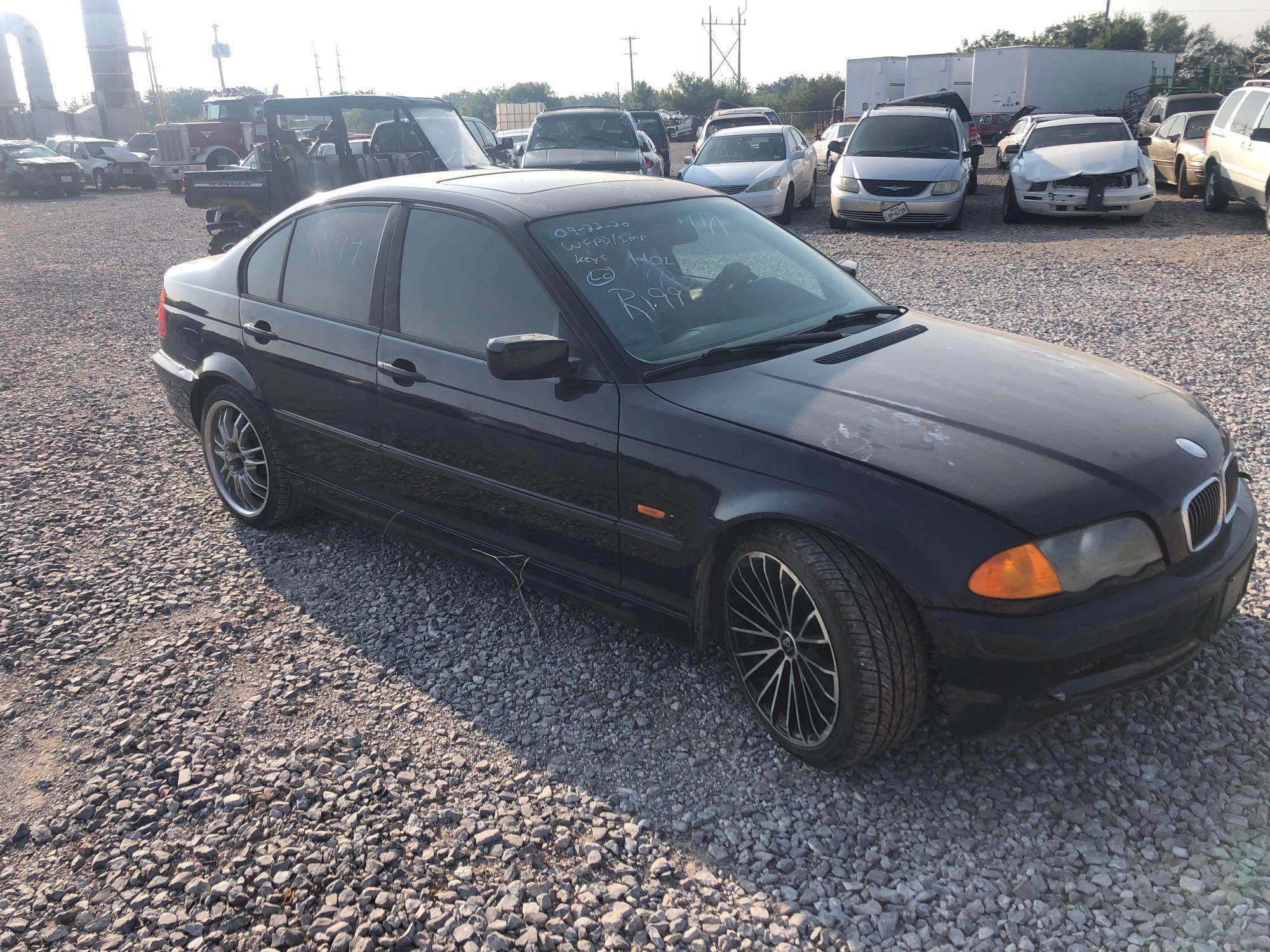 2001 BMW 3 series Passenger Car, VIN # wbaav33411fu86948