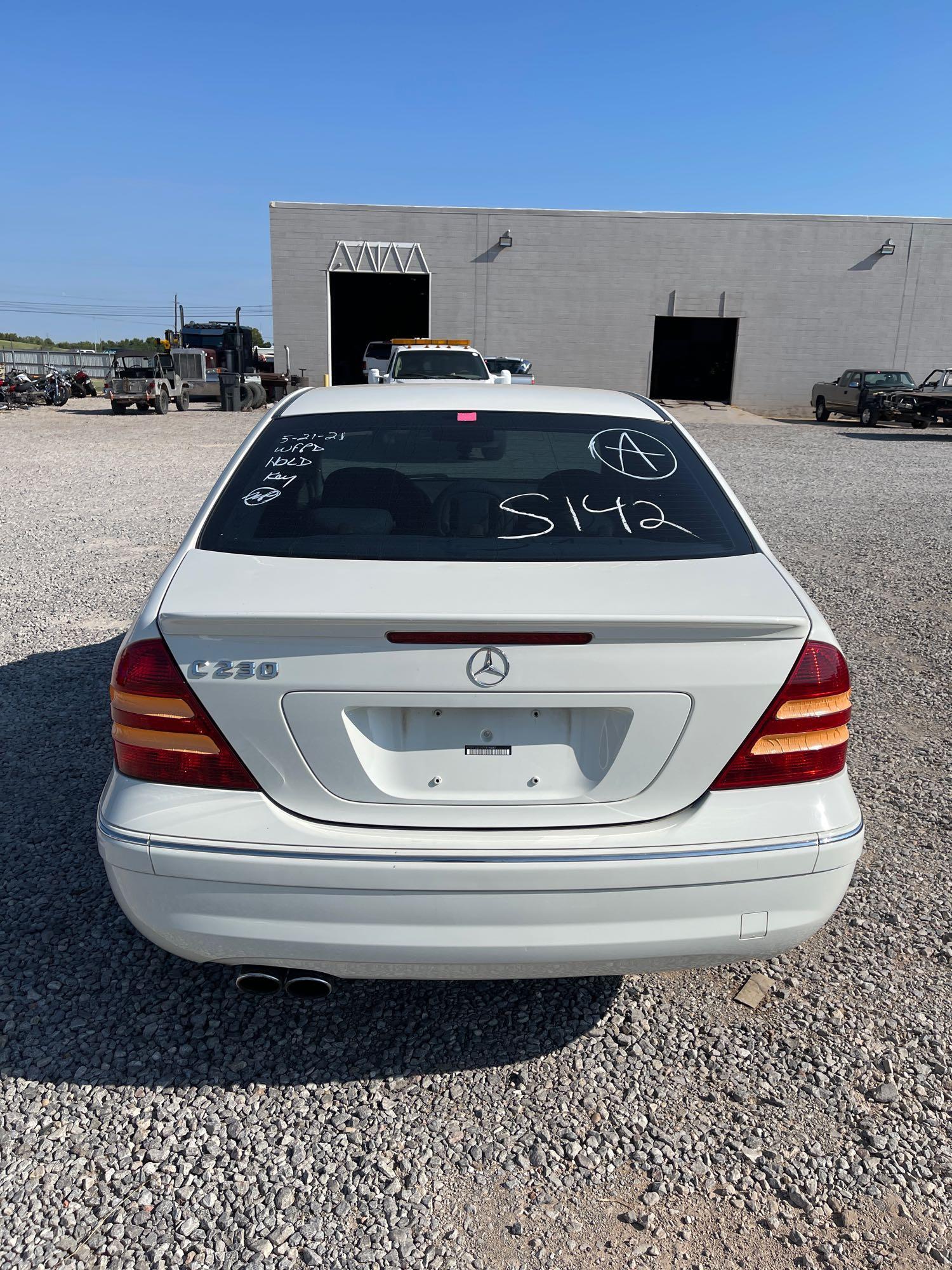 2007 Mercedes-Benz C-Class Passenger Car, VIN # wdbrf52h17f914687