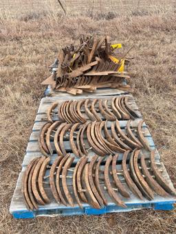 Cultivator sweeps, chisel spikes, Anhydrous sweeps...