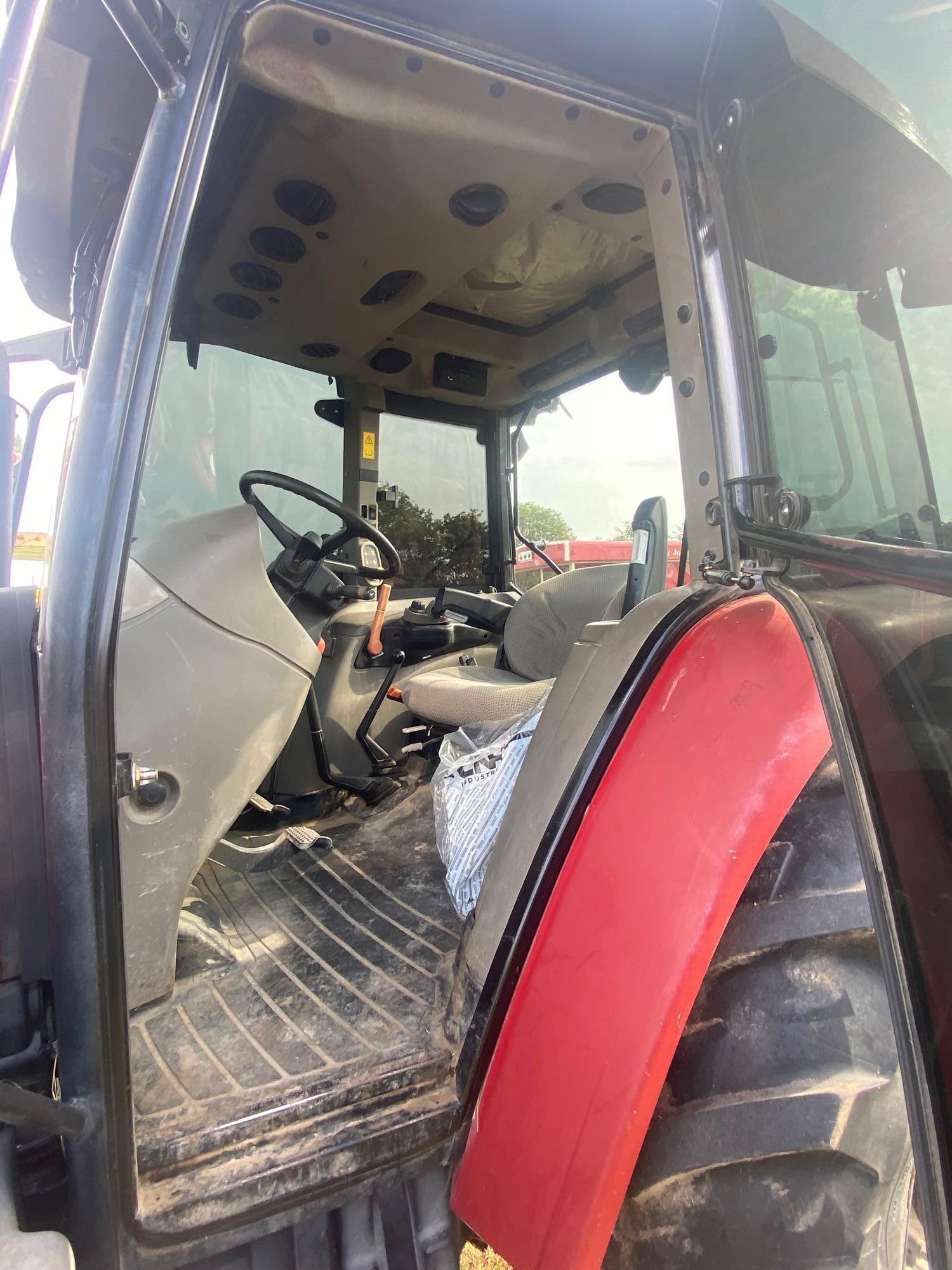 105 U FARM ALL... CASE INTERNATIONAL CAB... TRACTOR... 4,452 HOURS... CAB AND AIR, FRONT LOADER WITH