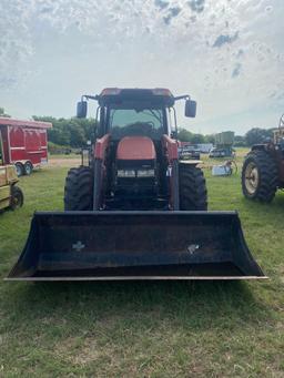 105 U FARM ALL... CASE INTERNATIONAL CAB... TRACTOR... 4,452 HOURS... CAB AND AIR, FRONT LOADER WITH