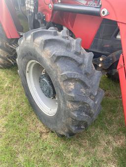 105 U FARM ALL... CASE INTERNATIONAL CAB... TRACTOR... 4,452 HOURS... CAB AND AIR, FRONT LOADER WITH