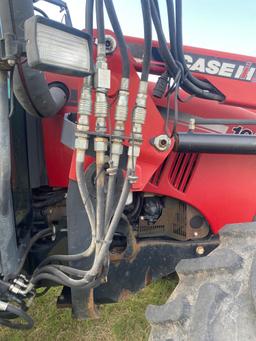 105 U FARM ALL... CASE INTERNATIONAL CAB... TRACTOR... 4,452 HOURS... CAB AND AIR, FRONT LOADER WITH
