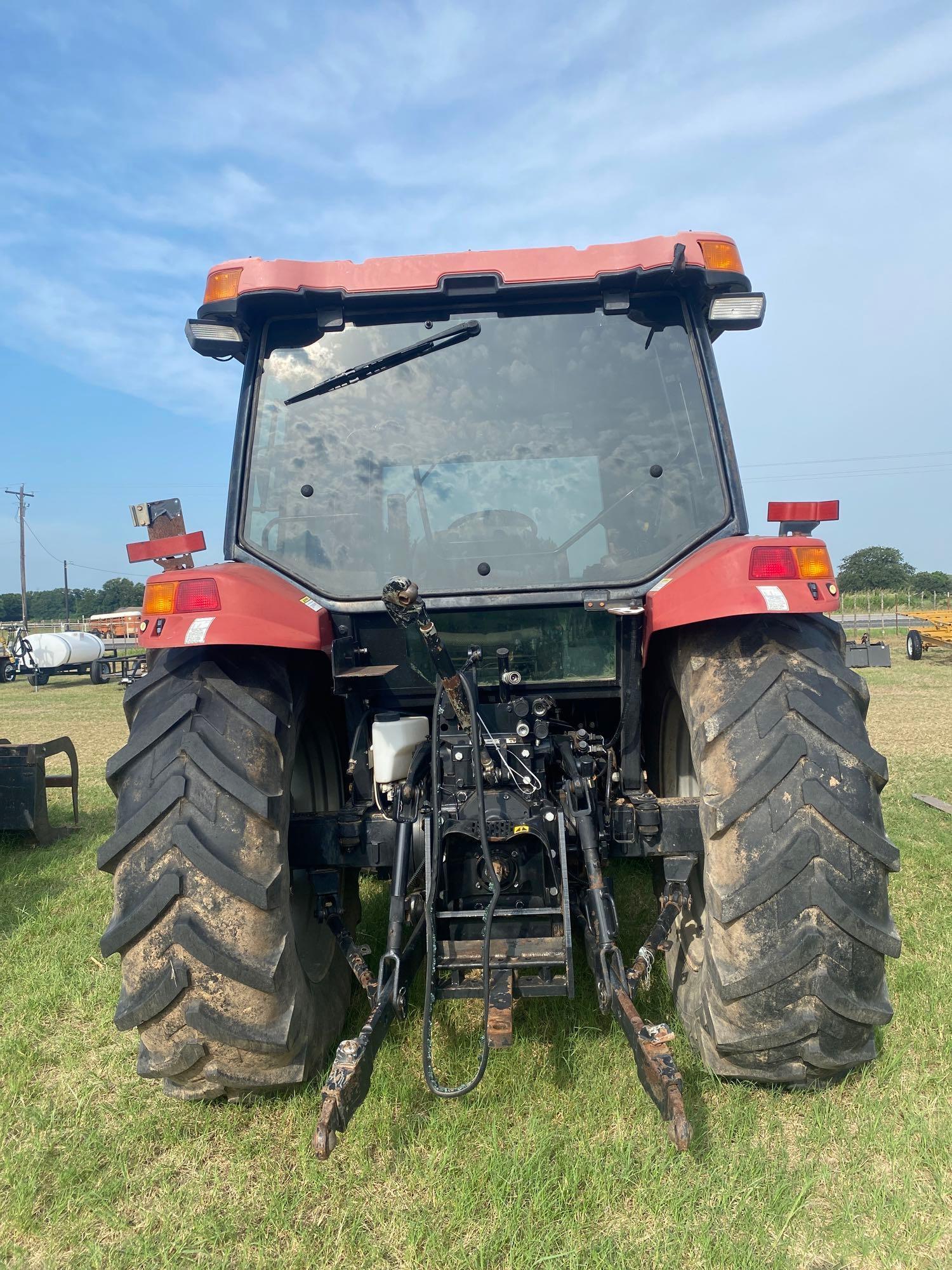 105 U FARM ALL... CASE INTERNATIONAL CAB... TRACTOR... 4,452 HOURS... CAB AND AIR, FRONT LOADER WITH