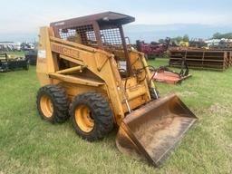 CASE 1845C UNI-LOADER GOOD TIRES, RUNS AND OPERATES 14,782 HOURS