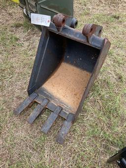 16... "... MINI EXCAVATOR BUCKET...