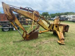 FORD BACKHOE SKID ATTACHMENT... USED ABOUT A YEAR AGO, NEEDS FITTINGS FOR HOSE CONNECTIONS... ALL SE