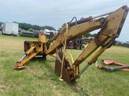 FORD BACKHOE SKID ATTACHMENT... USED ABOUT A YEAR AGO, NEEDS FITTINGS FOR HOSE CONNECTIONS... ALL SE