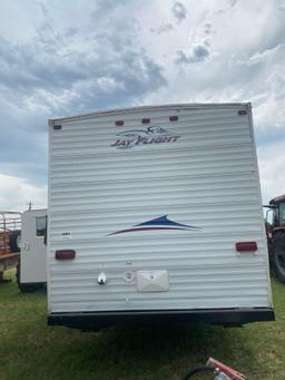 2007 JAY FLIGHT BY JAYCO MODEL 31BHS... UNIT IS READY TO USE IMMEDIATELY, ALL WATER HOSES, SEWER