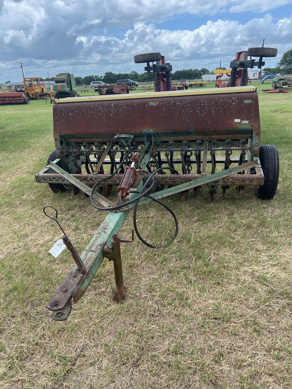 John Deere Grain Drill - 14 hole...
