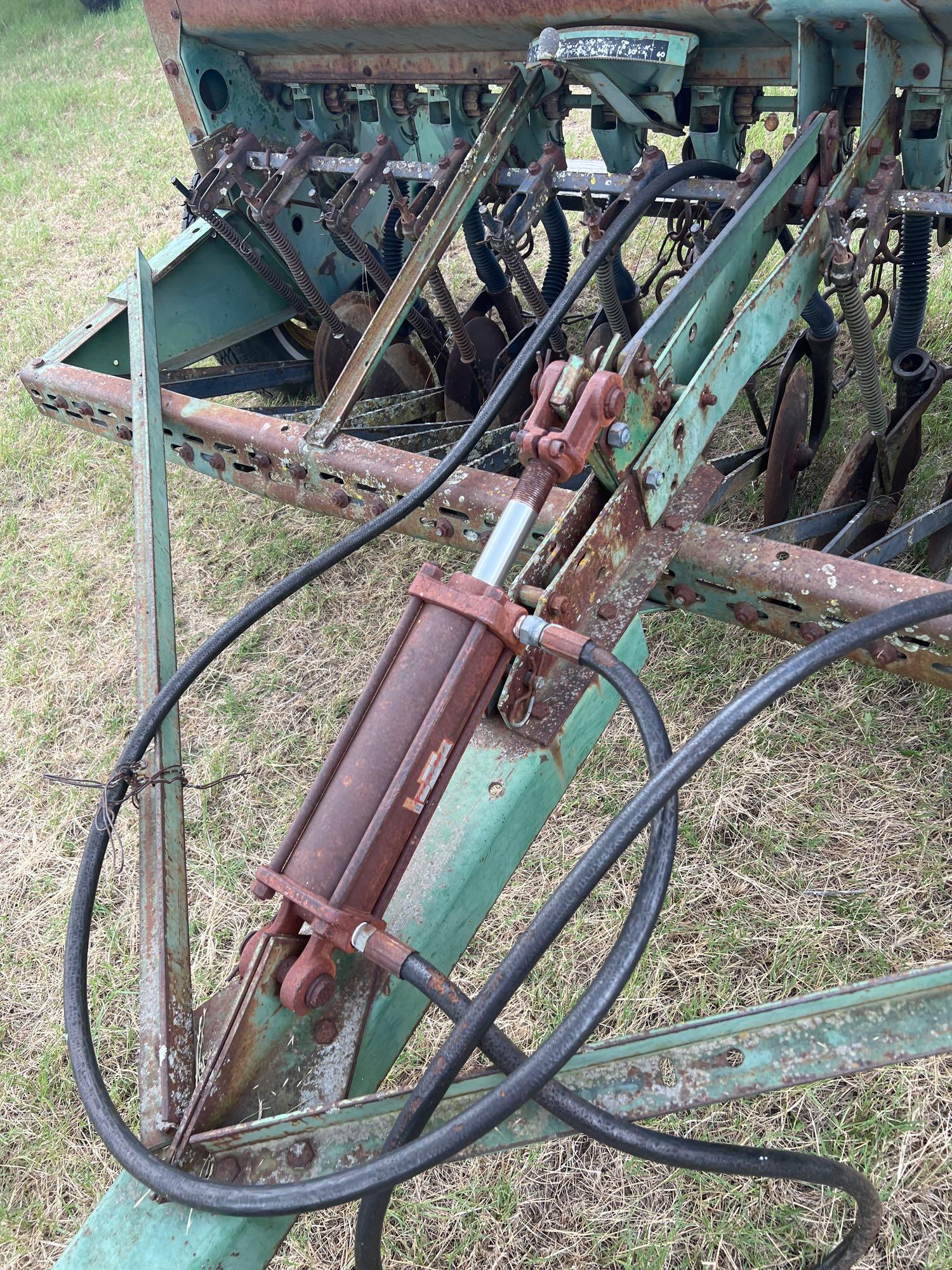John Deere Grain Drill - 14 hole...