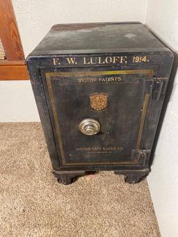 F. W. LULOFF, 1914. VICTOR SAFE AND LOCK COMPANY CINCINNATI, O. VICTOR PATENTS HAVE COMBINATION