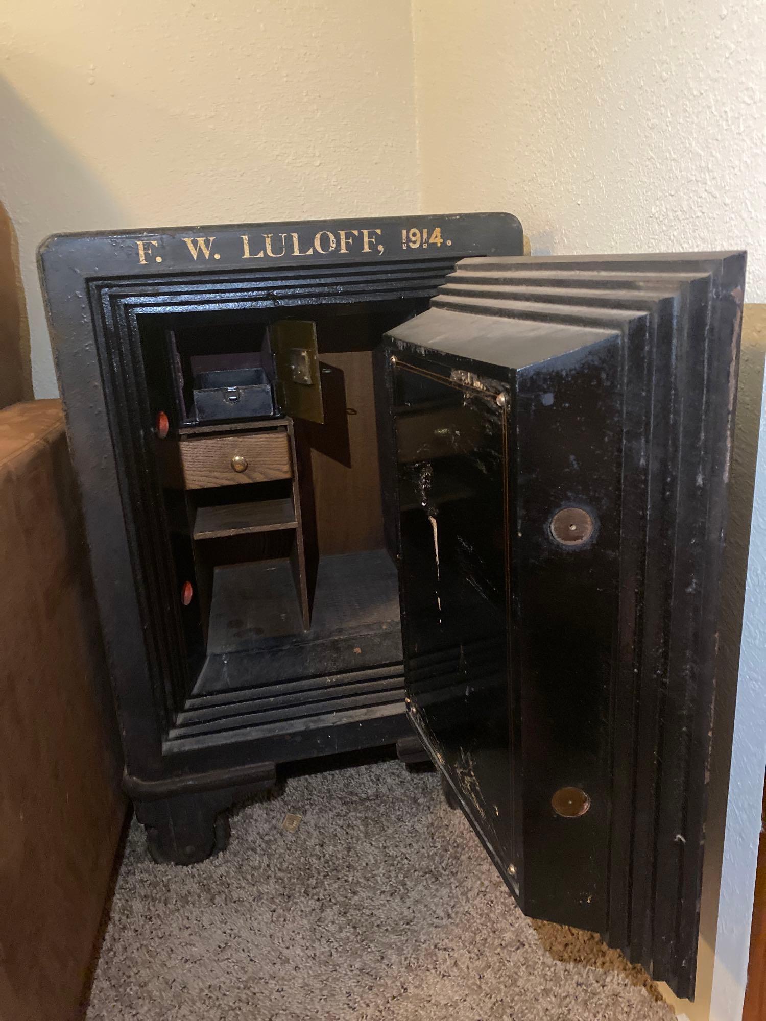 F. W. LULOFF, 1914. VICTOR SAFE AND LOCK COMPANY CINCINNATI, O. VICTOR PATENTS HAVE COMBINATION
