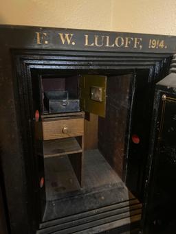F. W. LULOFF, 1914. VICTOR SAFE AND LOCK COMPANY CINCINNATI, O. VICTOR PATENTS HAVE COMBINATION