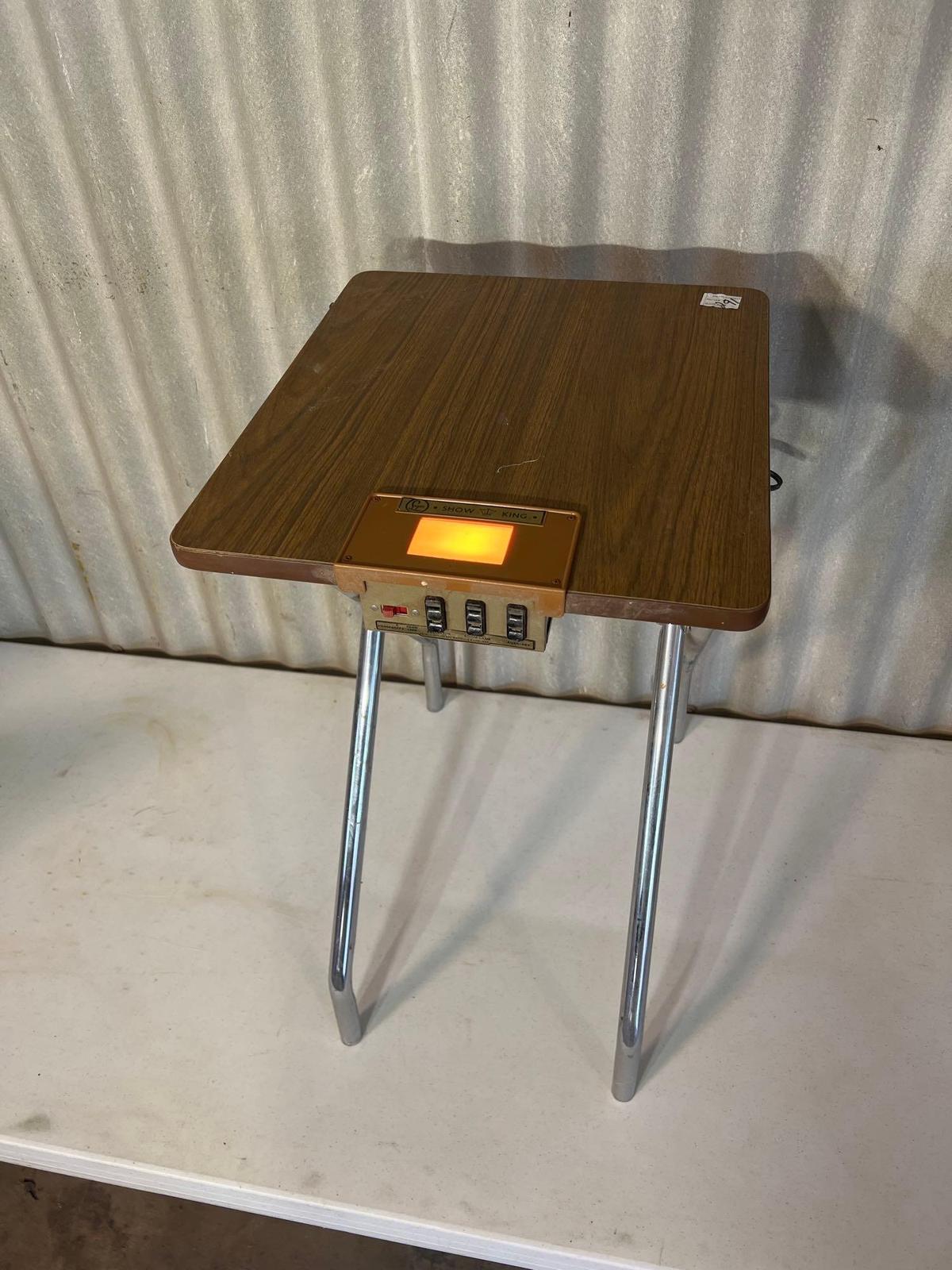 Vintage projector table....