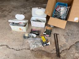 BOX OF MISC SCREWS AND BOLTS...