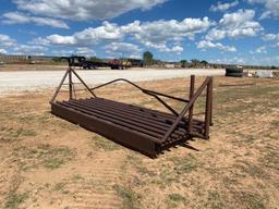 Cattle guard with gate...